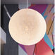 Entwined 1 Light 24 inch Matte White Pendant Ceiling Light